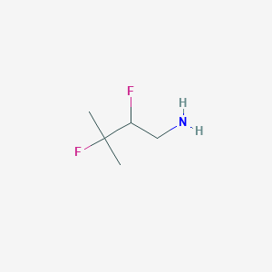 2,3-Difluoro-3-methylbutan-1-amine