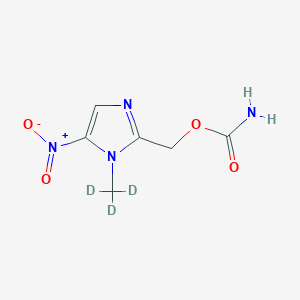 molecular formula C6H8N4O4 B135304 罗尼达唑-d3 CAS No. 1015855-87-4
