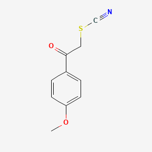 2-(4-Methoxyphenyl)-2-oxoethyl thiocyanate