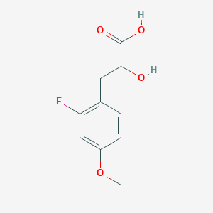 3-(2-Fluoro-4-methoxyphenyl)-2-hydroxypropanoic acid