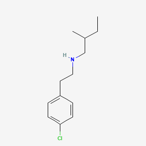 n-(4-Chlorophenethyl)-2-methylbutan-1-amine