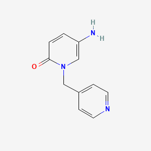 5-Amino-1-(pyridin-4-ylmethyl)pyridin-2(1h)-one