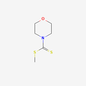 molecular formula C6H11NOS2 B1353048 甲基吗啉-4-碳二硫代酸酯 CAS No. 62604-08-4