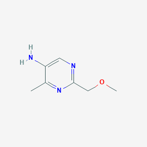 2-(Methoxymethyl)-4-methylpyrimidin-5-amine