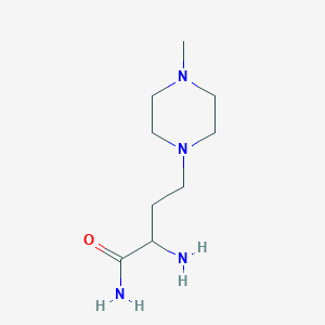 2-Amino-4-(4-methylpiperazin-1-yl)butanamide