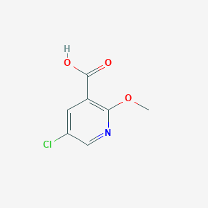 5-Chloro-2-methoxynicotinic acid