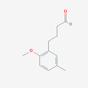 2-Methoxy-5-methylbenzenebutanal