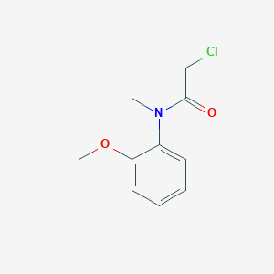 2-chloro-N-(2-methoxyphenyl)-N-methylacetamide