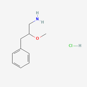 2-Methoxy-3-phenylpropan-1-aminehydrochloride