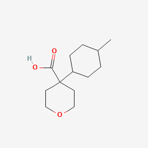 4-(4-Methylcyclohexyl)tetrahydro-2h-pyran-4-carboxylic acid