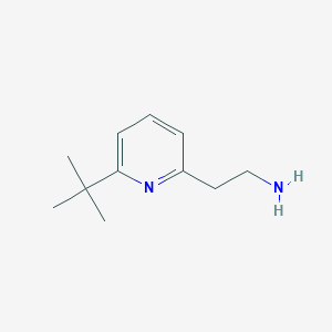 2-(6-Tert-butylpyridin-2-yl)ethan-1-amine