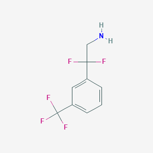 3-Trifluoromethyl-beta, beta-difluorophenethylamine