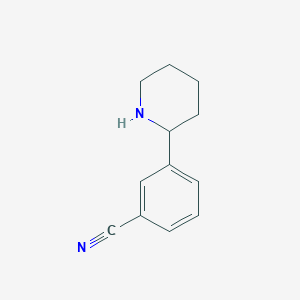 3-(Piperidin-2-yl)benzonitrile