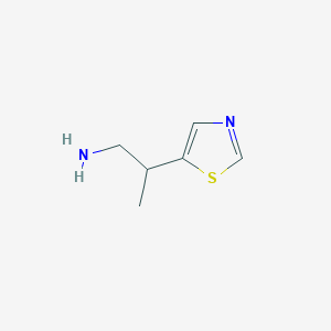 1-Amino-2-(5-thiazolyl)propane