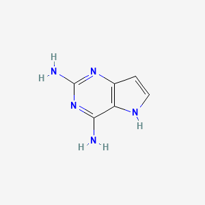 5H-pyrrolo[3,2-d]pyrimidine-2,4-diamine