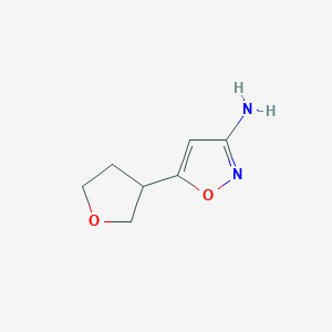 5-(Tetrahydro-3-furanyl)-3-isoxazolamine