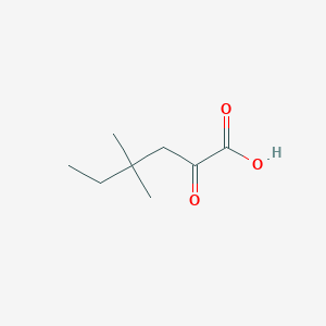 molecular formula C8H14O3 B13530982 4,4-Dimethyl-2-oxohexanoic acid CAS No. 195433-58-0