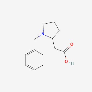 2-(1-Benzylpyrrolidin-2-yl)acetic acid