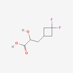 3-(3,3-Difluorocyclobutyl)-2-hydroxypropanoicacid