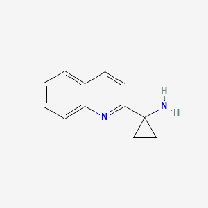 1-(Quinolin-2-yl)cyclopropan-1-amine