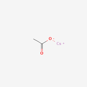 molecular formula CH3COOCs<br>C2H3CsO2 B1353113 醋酸铯 CAS No. 3396-11-0