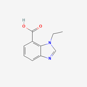 1-ethyl-1H-1,3-benzodiazole-7-carboxylic acid