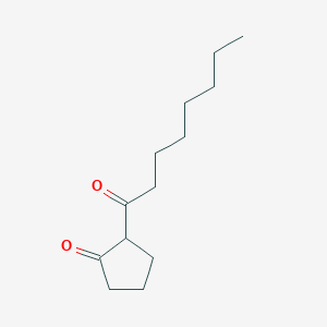 2-Octanoylcyclopentan-1-one