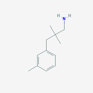 2,2-Dimethyl-3-(m-tolyl)propan-1-amine