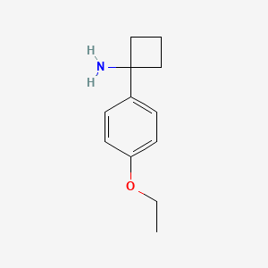 1-(4-Ethoxyphenyl)cyclobutan-1-amine