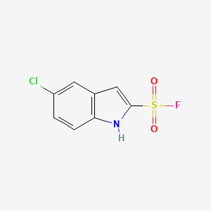 5-chloro-1H-indole-2-sulfonyl fluoride