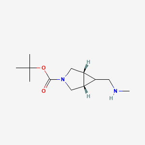 tert-butyl (1R,5S,6R)-6-[(methylamino)methyl]-3-azabicyclo[3.1.0]hexane-3-carboxylate