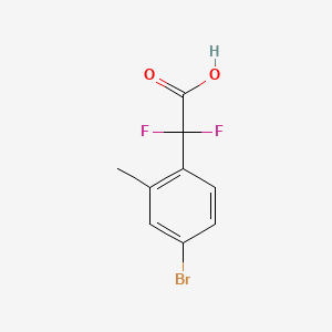 2-(4-Bromo-2-methylphenyl)-2,2-difluoroacetic acid