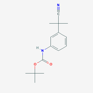 tert-Butyl [3-(1-cyano-1-methylethyl)phenyl]carbamate