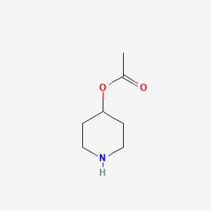 molecular formula C7H13NO2 B1353141 4-哌啶基乙酸酯 CAS No. 73775-92-5