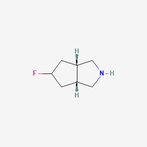 (3aR,5R,6aS)-5-fluoro-octahydrocyclopenta[c]pyrrole