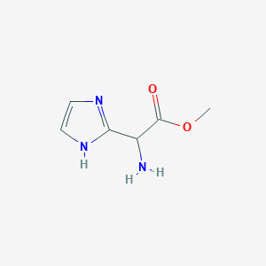 methyl2-amino-2-(1H-imidazol-2-yl)acetate