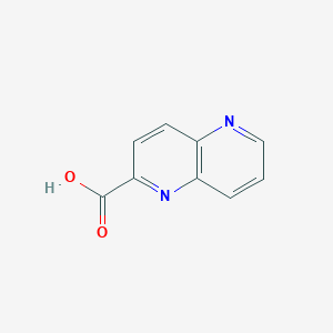molecular formula C9H6N2O2 B1353152 1,5-萘啶-2-羧酸 CAS No. 49850-62-6