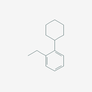 molecular formula C14H20 B1353154 1-环己基-2-乙基苯 CAS No. 4501-37-5
