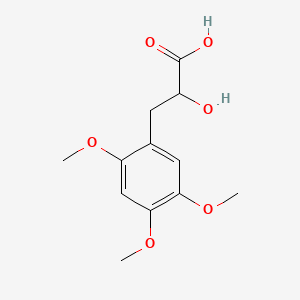 2-Hydroxy-3-(2,4,5-trimethoxyphenyl)propanoic acid