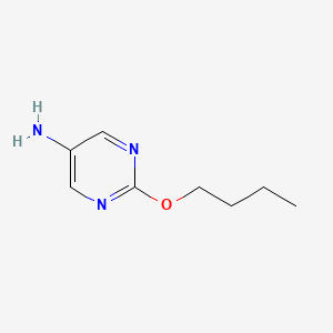 Pyrimidine, 5-amino-2-butoxy-