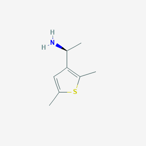 (S)-1-(2,5-Dimethylthiophen-3-yl)ethan-1-amine