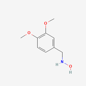 N-[(3,4-dimethoxyphenyl)methyl]hydroxylamine