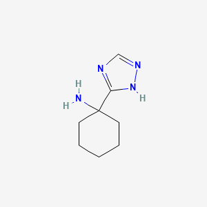 1-(1h-1,2,4-Triazol-3-yl)cyclohexan-1-amine