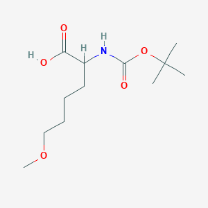 2-((tert-Butoxycarbonyl)amino)-6-methoxyhexanoic acid