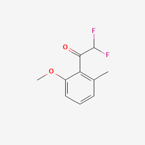 2,2-Difluoro-1-(2-methoxy-6-methylphenyl)ethanone