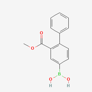 [3-(Methoxycarbonyl)-4-phenylphenyl]boronic acid