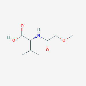 molecular formula C8H15NO4 B13531875 (2-Methoxyacetyl)-d-valine 