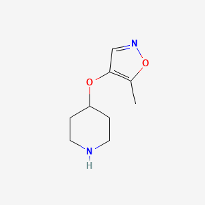 5-Methyl-4-(piperidin-4-yloxy)isoxazole