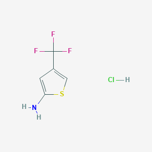 4-(Trifluoromethyl)thiophen-2-amine hydrochloride