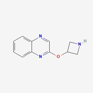 2-(Azetidin-3-yloxy)quinoxaline